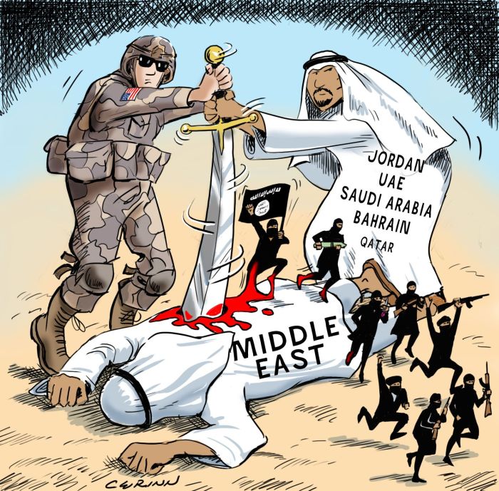 USA HAS MUSLIM HELPERS, HAS TRAINED MULTIPLE NATIONS TO KILL and PLUNDER OIL RICH COUNTRIES