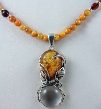 amber necklace