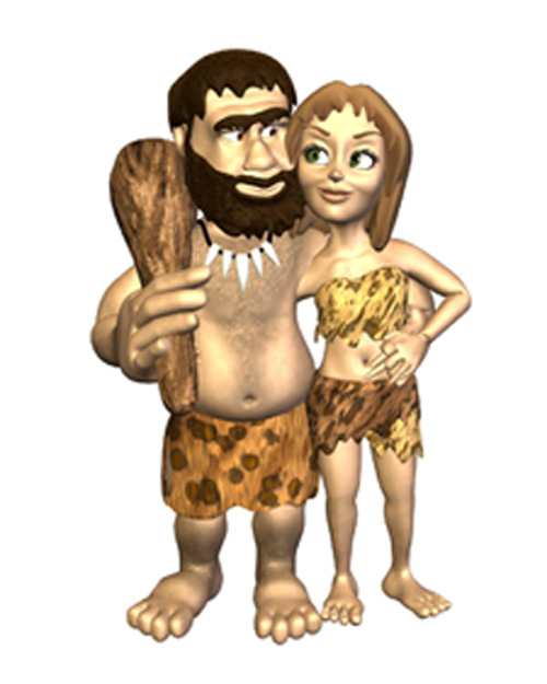 darwinian date, caveman love