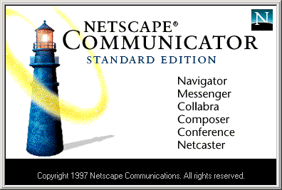 COMMUNICATOR by NETSCAPE. A thing of beauty