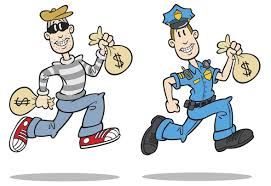 burglar or cop? What is
                    the difference? BOTH STEAL!