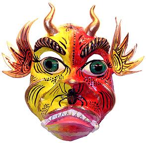 GREAT DESIGNS for
                    papier mache masks, crafts you can do with the kids
                    and make a huge income