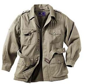 bush jacket safari jacket that hemingway
                        look