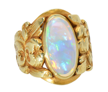 A genuine, antique TIFFANY opal ring,
                          for sale, l0k